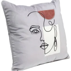 Coussin Mademoiselle 45x45cm><noscript><img width=