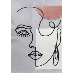 Coussin Mademoiselle 45x45cm><noscript><img width=