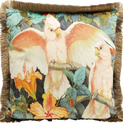 Coussin Parrots Life 45x45cm>KARE Design New
