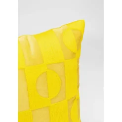 Coussin Phase jaune 45x45cm><noscript><img width=