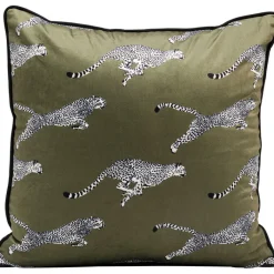 Coussin Running Chetahs 45x45cm>KARE Design Outlet