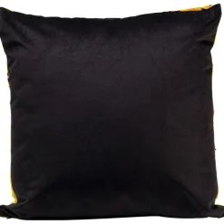 Coussin Tiger Love jaune 45x45cm><noscript><img width=