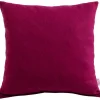 Coussin Velvetex pink 40x40cm Limited>KARE Design Clearance