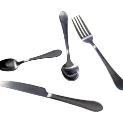 Couverts Cucina noir Grafite mat (16-pcs.)>KARE Design Hot