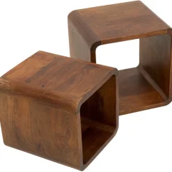 Cubes carrés Authentico (set de 2)>KARE Design Online