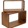 Cubes rectangulaires Authentico (set de 2)>KARE Design Online
