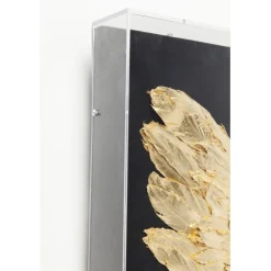 Décoration murale Wings doré Black 120x120cm><noscript><img width=