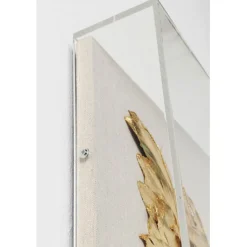 Décoration murale Wings doré White 120x120cm><noscript><img width=