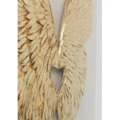 Décoration murale Wings doré White 120x120cm><noscript><img width=