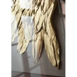 Décoration murale Wings doré White 120x120cm><noscript><img width=