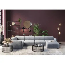 Ensemble de canapés 1 Lucca gris droite 328cm>KARE Design