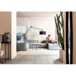 Ensemble de canapés 2 Lucca gris droite 328cm>KARE Design Sale