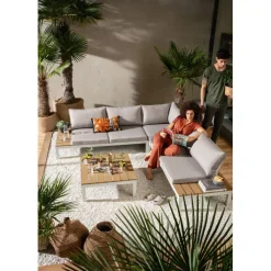 Ensemble de sièges Holiday blanc (4-pcs)><noscript><img width=