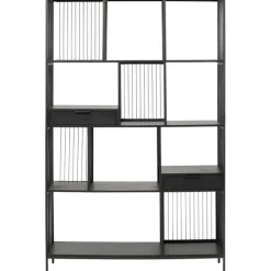 Etagère Bologna noir 125x200cm><noscript><img width=