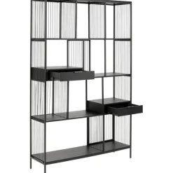 Etagère Bologna noir 125x200cm><noscript><img width=