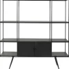 Etagère Cosy Sixties noir 180x183cm>KARE Design Outlet