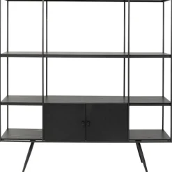 Etagère Cosy Sixties noir 180x183cm>KARE Design Outlet