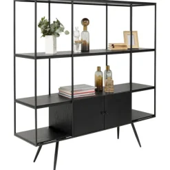 Etagère Cosy Sixties noir 180x183cm><noscript><img width=