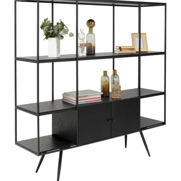 Etagère Cosy Sixties noir 180x183cm>KARE Design Outlet