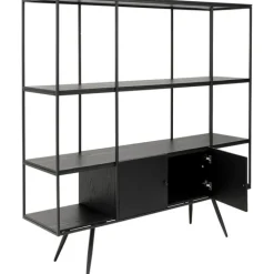 Etagère Cosy Sixties noir 180x183cm><noscript><img width=