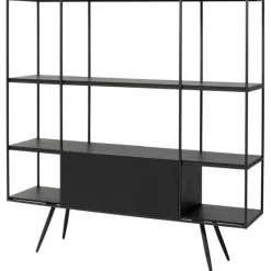 Etagère Cosy Sixties noir 180x183cm><noscript><img width=