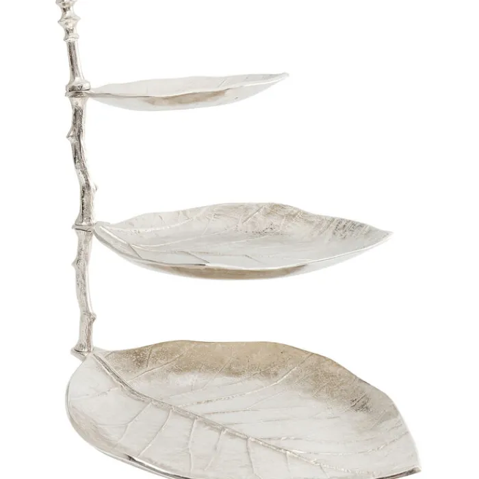 Etagère décorative Leaf argent 45cm>KARE Design