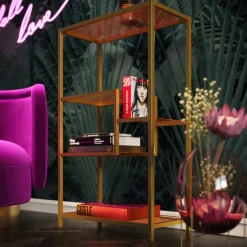 Etagère Loft doré 100x60><noscript><img width=