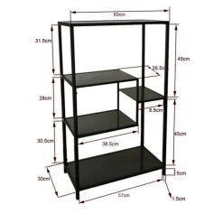 Etagère Loft doré 100x60><noscript><img width=