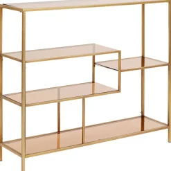 Etagère Loft doré 115x100cm><noscript><img width=