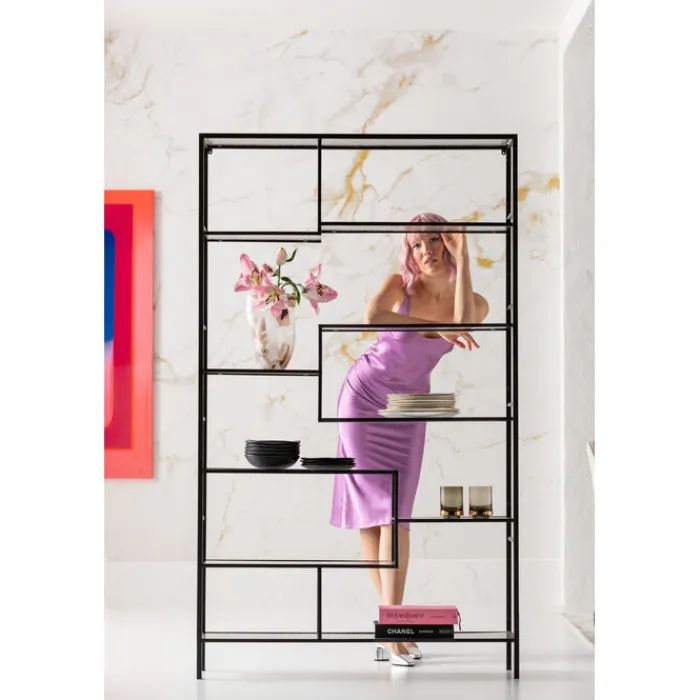 Etagère Loft noir Bubble 115x195cm>KARE Design Online