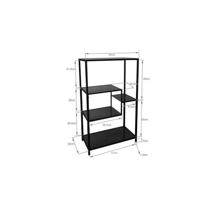 Etagère Loft noir 60x100cm>KARE Design Best