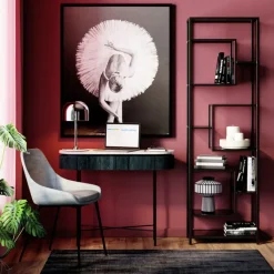 Etagère Loft noir 60x195cm><noscript><img width=