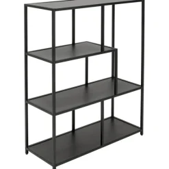 Etagère Loftie noir 77x100cm>KARE Design Online