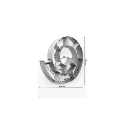 Etagère murale Snail argenté-gris><noscript><img width=