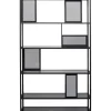 Etagère Skyler smoke 115x195cm>KARE Design Hot