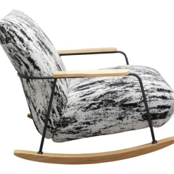 Fauteuil à bascule Kyle nature><noscript><img width=