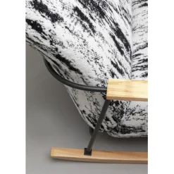 Fauteuil à bascule Kyle nature><noscript><img width=