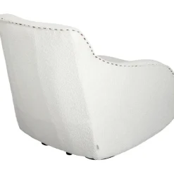 Fauteuil à bascule Swing Ritmo bouclé crème><noscript><img width=