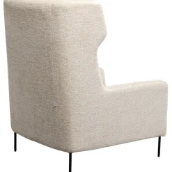 Fauteuil + tabouret Quinn High beige><noscript><img width=