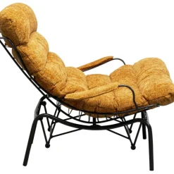 Fauteuil + tabouret Vienna Swing jaune><noscript><img width=