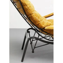 Fauteuil + tabouret Vienna Swing jaune><noscript><img width=
