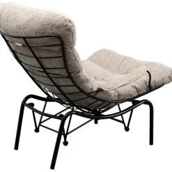 Fauteuil + tabouret Vienna Swing beige><noscript><img width=
