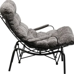 Fauteuil + tabouret Vienna Swing gris><noscript><img width=