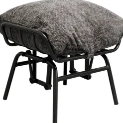 Fauteuil + tabouret Vienna Swing gris><noscript><img width=