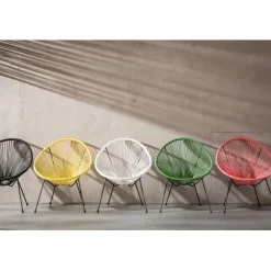 Fauteuil Acapulco cherry><noscript><img width=