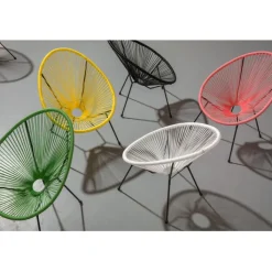 Fauteuil Acapulco cherry><noscript><img width=