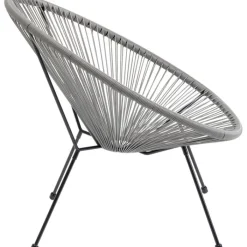 Fauteuil Acapulco gris><noscript><img width=
