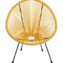 Fauteuil Acapulco jaune>KARE Design Outlet