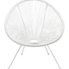 Fauteuil Acapulco Mono blanc>KARE Design Clearance