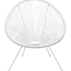 Fauteuil Acapulco Mono blanc>KARE Design Clearance